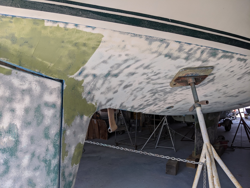 Soda blast and fair bottom