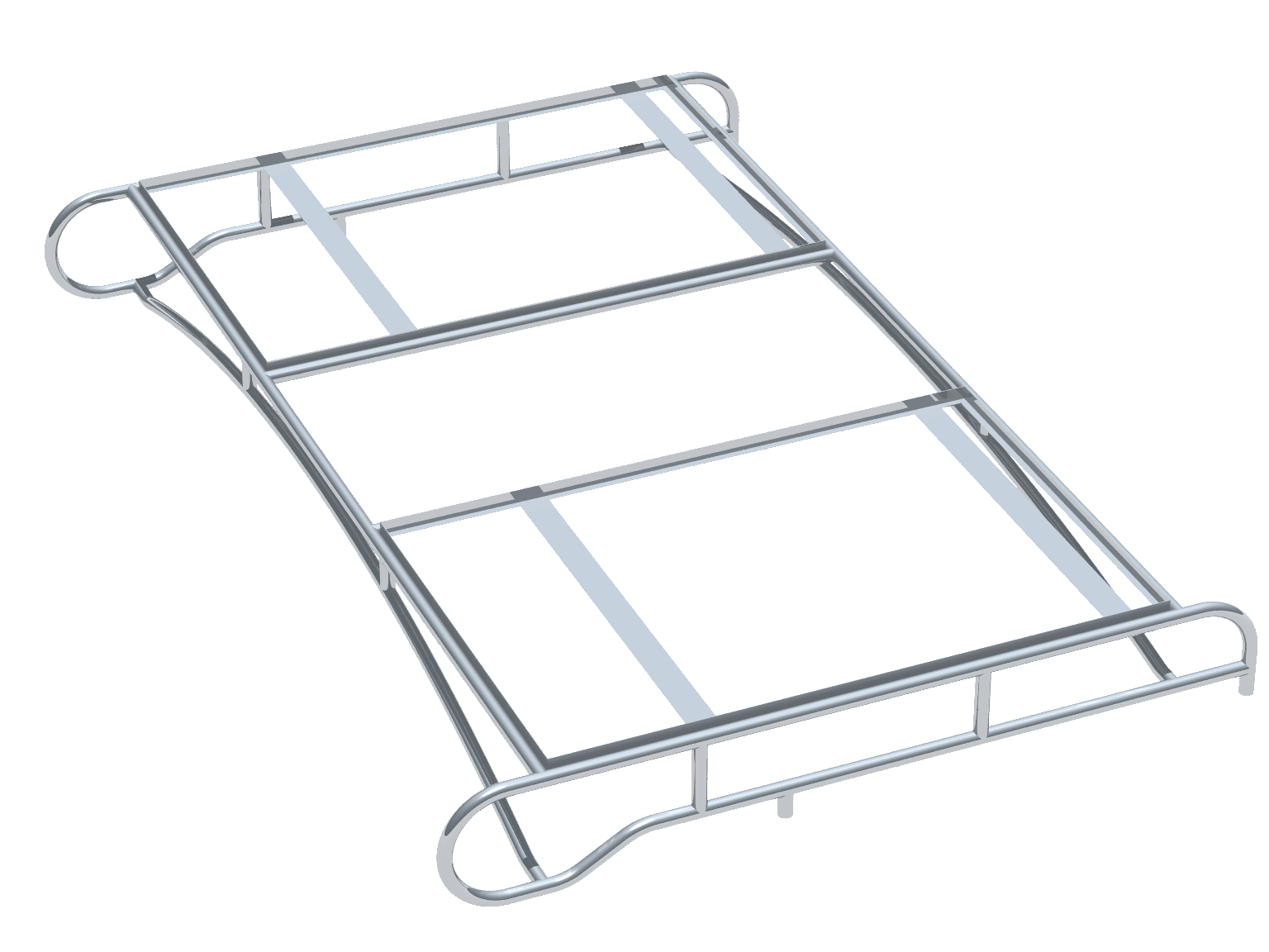 Upper Solar Mount Subassembly - Wide