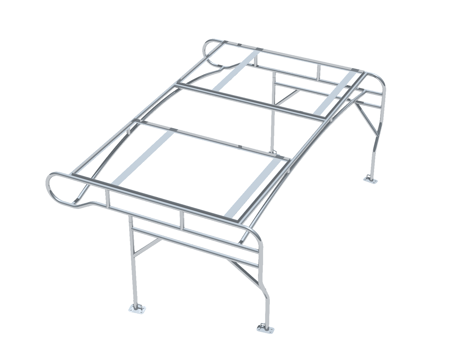 Alternate Solar Mount Metalwork Assembly